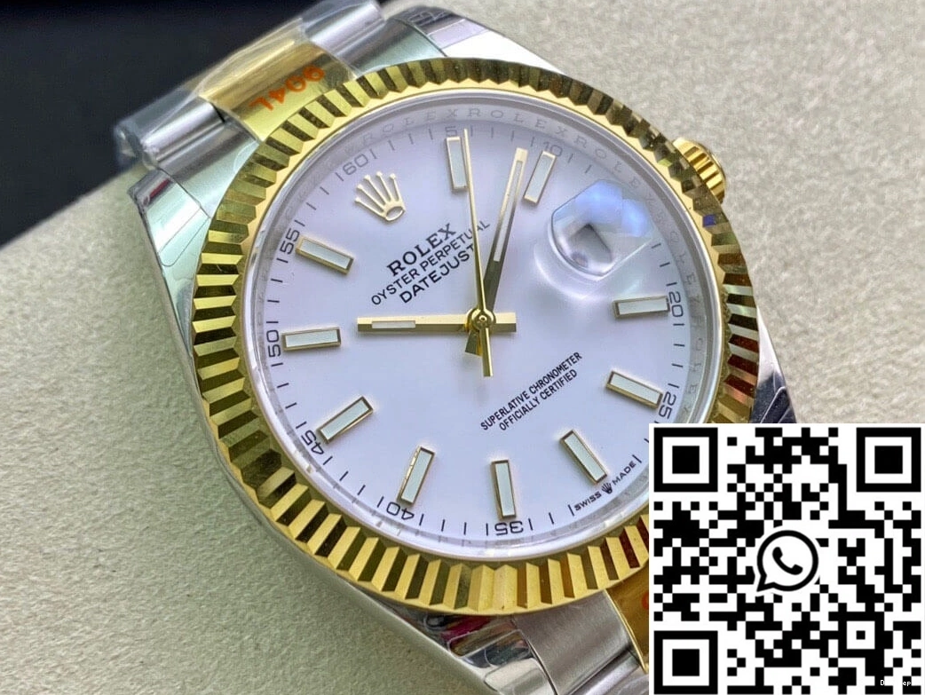 Gold M126333-0015 Datejust Factory Yellow EW Rolex 0928